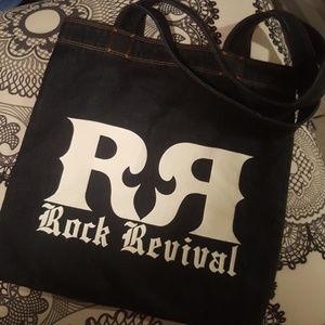 Rock Revival Denim Tote / Carry all